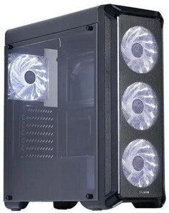 Корпус ATX Zalman i3, Midi-Tower, без БП, черный [i3 black]