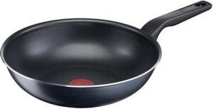 Сковорода ВОК (WOK) Tefal Force 4218628, 28см, без крышки, черный [9100048319]