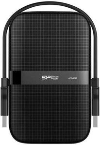 Внешний диск HDD Silicon Power Armor A60, 1ТБ, черный [sp010tbphda60s3a]