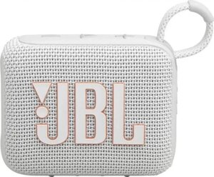 Колонка портативная JBL GO 4, 4.2Вт, белый [jblgo4wht]