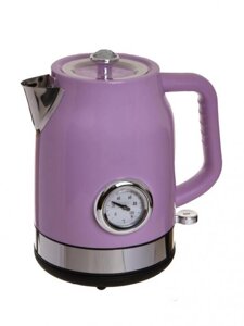 Металлический электрический чайник Kitfort KT-6147-1 фиолетовый 1.7L электрочайник