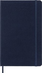 Еженедельник Moleskine Academic WKNT, 208стр., Large, синий сапфир