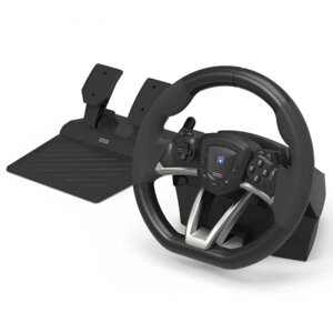 Игровой руль с педалями для игр гонок на Nintendo Switch Hori Racing Wheel Pro Deluxe NSW-429U