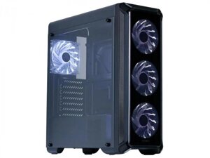 Красивый корпус для игрового ПК компьютера Zalman Miditower i3 Edge без БП игровой системный блок со стеклом