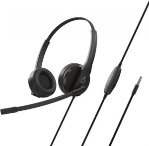 Гарнитура Creative HS-230, для компьютера, накладные, проводные, черный [51ef1110aa000]