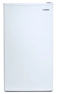 Мини холодильник настольный маленький однокамерный кухонный без морозильника HYUNDAI CO1003 белый