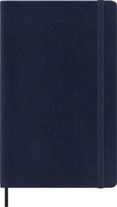 Ежедневник Moleskine Classic Soft датированный, 400стр., Large, синий сапфир