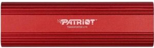 Внешний диск SSD Patriot Transporter Lite, 512ГБ, красный [ptpl512gpec]