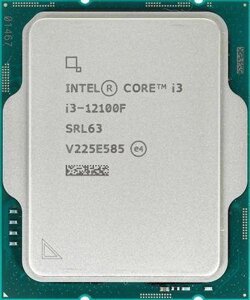 Процессор Intel Core i3 12100F, LGA 1700, OEM [cm8071504651013 srl63]