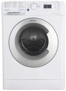 Стиральная машина узкая Indesit Innex BWSA 51051 S, с фронтальной загрузкой, 5кг, 1000об/мин