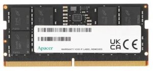 Оперативная память Apacer S. 32G2A. PTH DDR5 - 1x 32ГБ 4800МГц, для ноутбуков (SO-DIMM), Ret