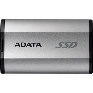Твердотельный накопитель A-Data SD810 External Solid State Drive 500Gb Silver SD810-500G-CSG