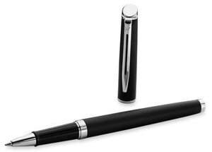 Ручка роллер Waterman Hemisphere (CWS0920850) Matte Black CT F чернила черн. подар. кор.