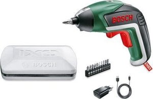 Электроотвертка Bosch IXO V 06039a8000 (набор оснастки)