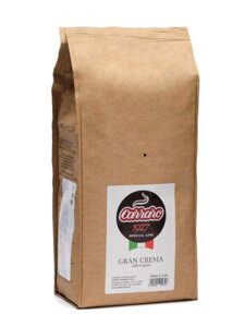 Кофе в зернах Carraro Gran Crema 1kg 8000604009326
