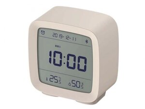 Часы электронные настольные Xiaomi ClearGrass Bluetooth Thermometer Alarm Clock CGD1 умный будильник