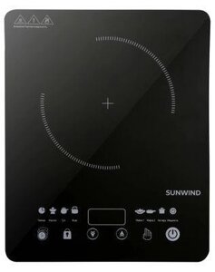 Плита Индукционная SunWind SCI-0502 черный стеклокерамика (настольная)