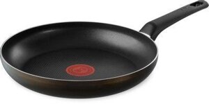 Сковорода Tefal Easy Plus 04237128, 28см, без крышки, черный [9100054097]