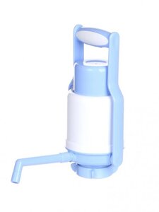 Помпа водяная ручная Aqua Work Dolphin Eco+ Light Blue механическая для бутылей