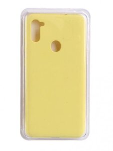 Чехол Innovation для Samsung Galaxy A11 Soft Inside Yellow 19128