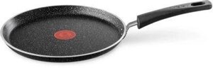 Сковорода блинная Tefal Rock 04225525, 25см, без крышки, черный [9100049223]