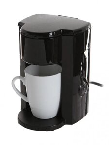 Кофеварка на одну чашку капельная электрическая кофемашина электрокофеварка Kitfort KT-763