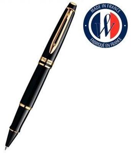 Ручка роллер Waterman Expert 3 (S0951680) Black Laque GT F чернила черн. подар. кор.