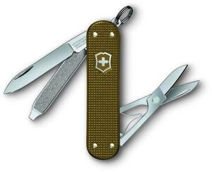 Складной нож Victorinox Classic SD Alox L E 2024, функций: 5, 58мм, коричневый, коробка подарочная [0.6221. l24]