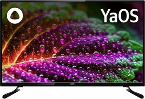 42 Телевизор BBK 42LEX-7280/FTS2C, FULL HD, черный, СМАРТ ТВ, YaOS