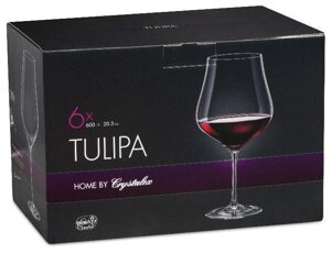 CRYSTALEX CR600101T Набор бокалов для вина TULIPA 6шт 600мл