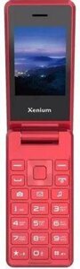 Сотовый телефон XENIUM X600, красный