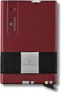 Швейцарская карта Victorinox Smart Card Wallet Iconic Red, красный, коробка подарочная [0.7250.13]