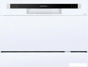 Посудомоечная машина MAUNFELD MLP-06S, компактная, настольная, 55см, загрузка 6 комплектов, белая [ут000008327]