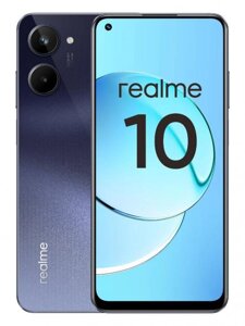 Игровой смартфон телефон для игр Realme 10 8/256Gb LTE черный мобильный