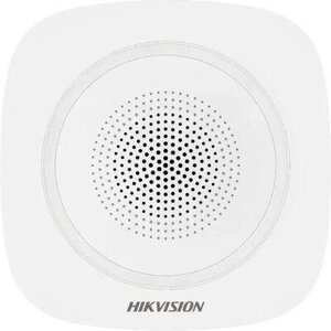 Сирена Hikvision DS-PS1-I-WE белый [ds-ps1-i-we (red indicator)]