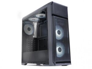 Красивый корпус для игрового ПК компьютера Zalman Miditower N5 OF без БП игровой системный блок со стеклом