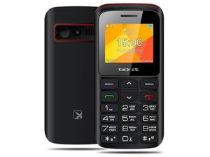 Мобильный телефон кнопочный с большими кнопками сотовый для пожилых людей teXet TM-B323