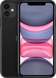 Смартфон Apple iPhone 11 128Gb, A2221, черный