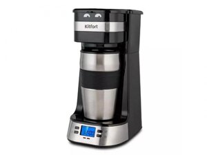Капельная кофеварка с многоразовым фильтром Kitfort KT-795