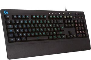 Клавиатура Logitech G213 Prodigy RGB, USB, c подставкой для запястий, черный [920-008092]