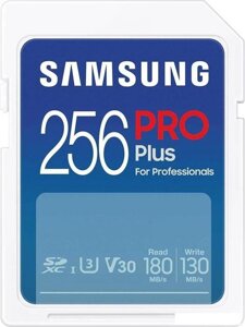 Карта памяти Samsung PRO Plus 2023 SDXC 256GB