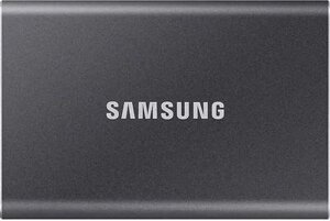 Внешний диск SSD Samsung T7 MU-PC1T0T/WW, 1ТБ, черный