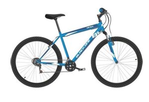 Велосипед для взрослых мужской BLACK ONE Onix 26 синий/белый скоростной рама 20" HQ-0005349