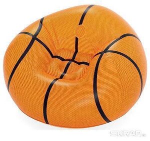 Надувное кресло в детскую комнату Баскетбольный мяч Bestway 75103