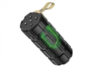 Портативная беспроводная мини блютуз колонка Hoco HC7 Pleasant Sports черная Bluetooth переносная для телефона