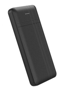 Внешний аккумулятор Hoco Power Bank J48 Intelligent Balance 10000mAh черный пауэрбанк для телефона