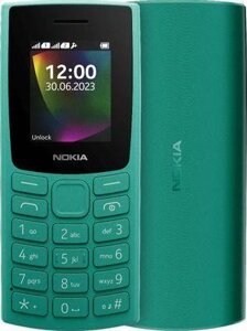 Сотовый телефон Nokia 106 (TA-1564) DS EAC, зеленый