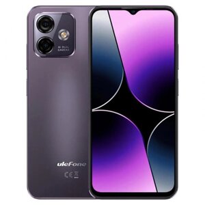 Противоударный телефон смартфон защищенный водонепроницаемый Ulefone Note 16 Pro 8/128Gb фиолетовый