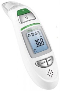 Электронный градусник термометр MEDISANA TM 750 Медицинский пирометр цифровой контактный в ухо для лба
