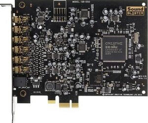 Звуковая карта PCI-E Creative Audigy RX, 7.1, Ret [70sb155000001]